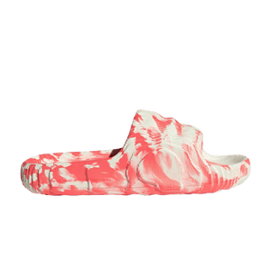 Adidas Adilette 22 Slides 'Ivory Solar Red'