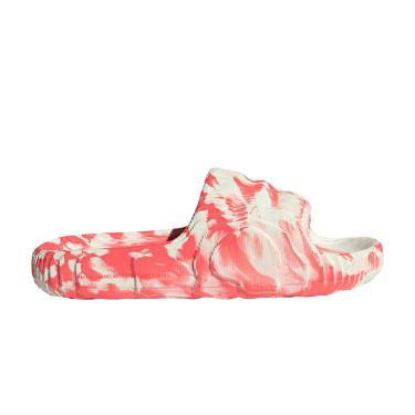 Adidas Adilette 22 Slides 'Ivory Solar Red'