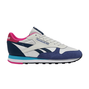 Reebok Classic Leather 'Uniform Blue Laser Pink'