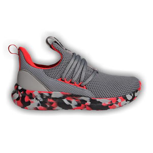 Adidas Lite Racer Adapt 7.0 K 'Grey Solar Red Marbled'