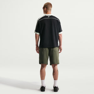 Nike Club Oversized Short-Sleeve Polo 'Black/Sail'