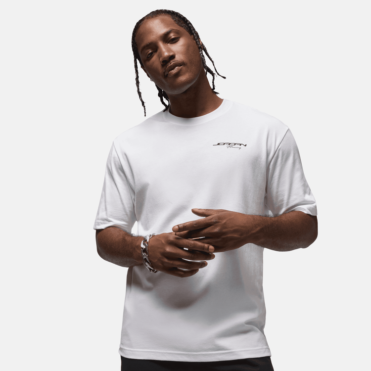Air Jordan Prix Short-Sleeve Tee 'White/Black'