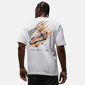 Air Jordan Prix Short-Sleeve Tee 'White/Black'