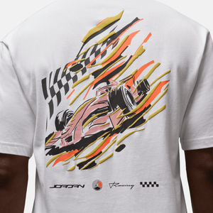 Air Jordan Prix Short-Sleeve Tee 'White/Black'