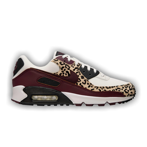 Nike Wmns Air Max 90 'Burgundy Leopard'