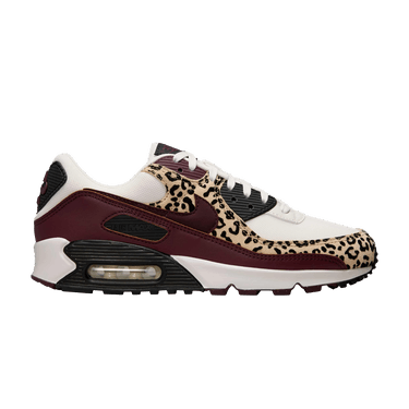 Nike Wmns Air Max 90 'Burgundy Leopard'