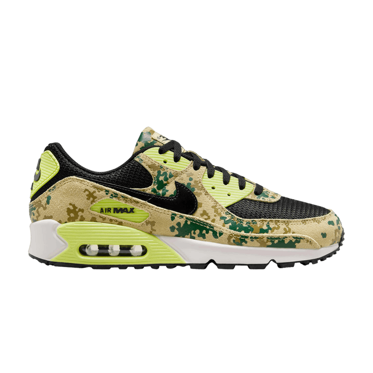 Nike Air Max 90 Premium 'Camo Pack - Gold Light Lemon Twist' IF1721 700
