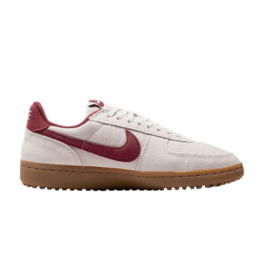 Nike Wmns Field General Suede 'Light Bone Dark Team Red'