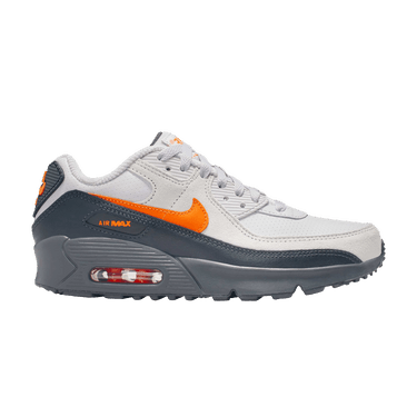 Nike Air Max 90 GS 'Vast Grey Safety Orange'