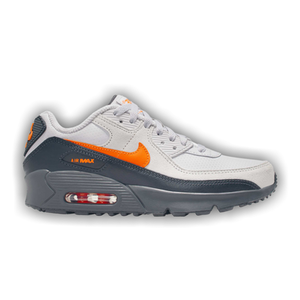 Nike Air Max 90 GS 'Vast Grey Safety Orange'