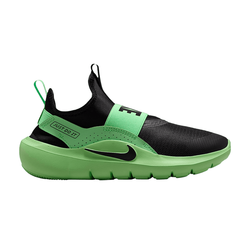 Nike Flex Runner 4 GS 'Black Illusion Green' IF2893 010