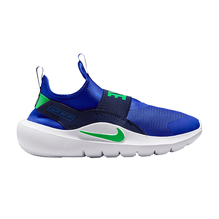 Nike Flex Runner 4 GS 'Racer Blue Midnight Navy Aurora Blue Illusion Green' IF2893 408