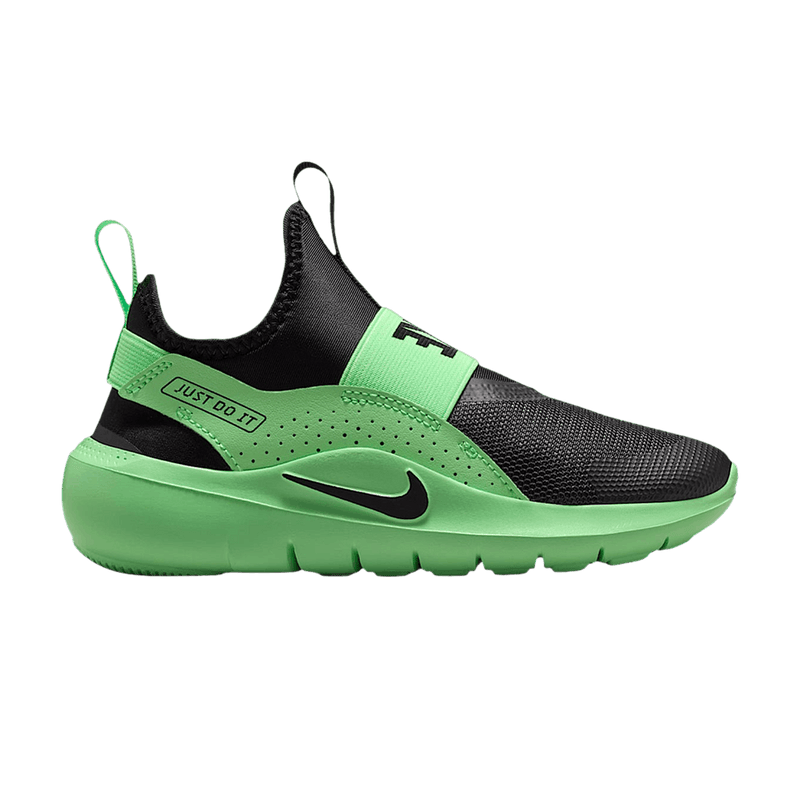 Nike Flex Runner 4 PS 'Black Illusion Green' IF2894 010