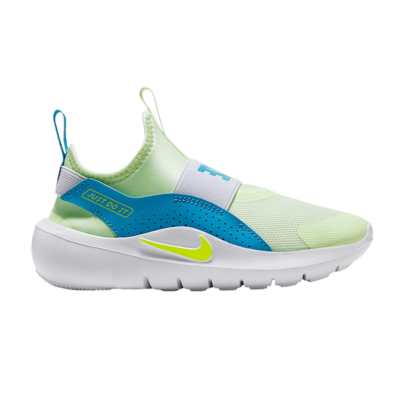 Nike Flex Runner 4 PS 'Barely Volt Light Current Blue Photon Dust Lemon Venom' IF2894 711