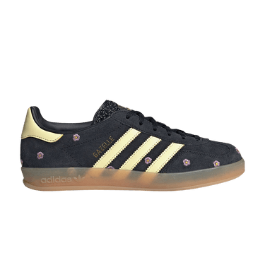 adidas Wmns Gazelle Indoor 'Black Floral Embroidery'