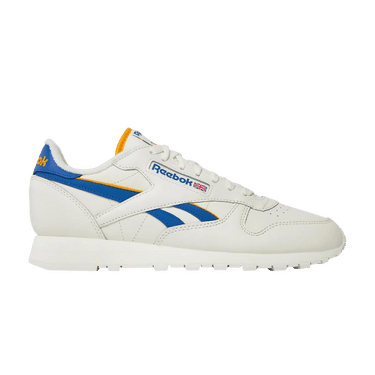 Reebok Classic Leather 'Chalk Vector Blue Gold'