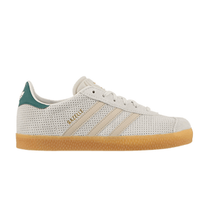 Adidas Gazelle J 'Aluminium Collegiate Green'