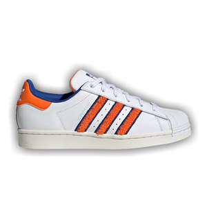 adidas Wmns Superstar 'White Orange Royal Chenille'