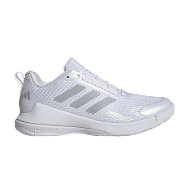 Adidas Wmns Novaflight 2 Indoor 'White Silver Metallic'