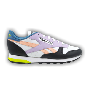 Reebok Classic Leather 'White Aurora Green Black'