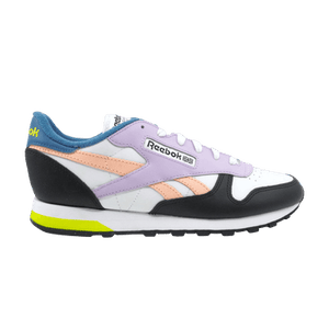 Reebok Classic Leather 'White Aurora Green Black'