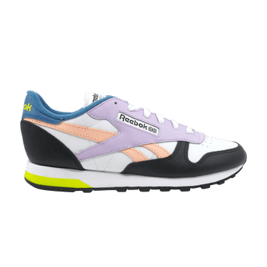 Reebok Classic Leather 'White Aurora Green Black'