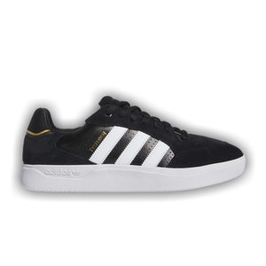 Adidas Tyshawn Low 'Black Gold Metallic Suede'