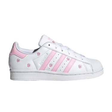 adidas Superstar J 'Pink Floral Embroidery'