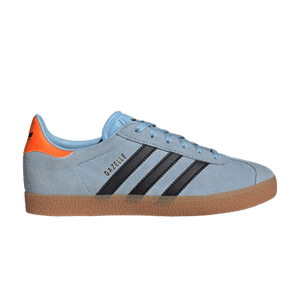 Adidas Gazelle J 'Clear Sky Black Solar Orange'