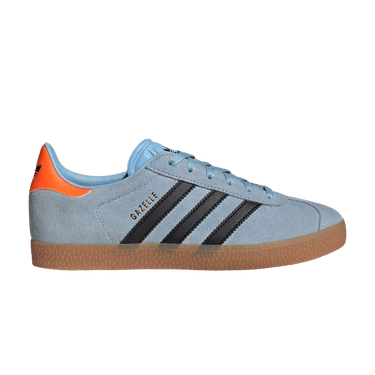 Adidas Gazelle J 'Clear Sky Black Solar Orange'