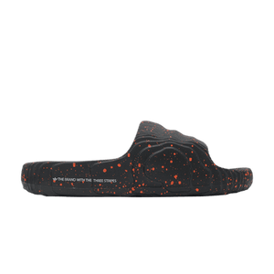 Adidas Adilette 22 Slide 'Black Orange Speckled'