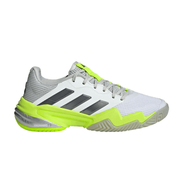 adidas Wmns Barricade 13 'Cloud White Iron Metallic Lucid Lemon'