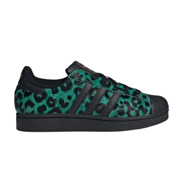 adidas Wmns Superstar 2 'Screaming Green Black Gold Metallic'