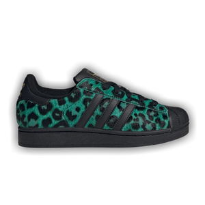 adidas Wmns Superstar 2 'Screaming Green Black Gold Metallic'