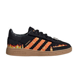 Minecraft x adidas Handball Spezial Little Kid 'Black Pure Orange'