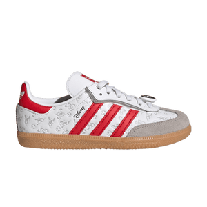 Disney x adidas Samba OG Comfort PS 'Cloud White Better Scarlet'