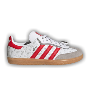 Disney x adidas Samba OG Comfort PS 'Cloud White Better Scarlet'
