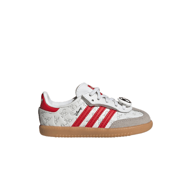 Disney x adidas Samba OG Toddler 'Cloud White Better Scarlet Gum'