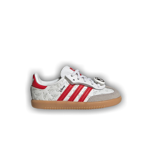 Disney x adidas Samba OG Toddler 'Cloud White Better Scarlet Gum'