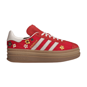 adidas Wmns Gazelle Bold 'Better Scarlet Off White Yellow'