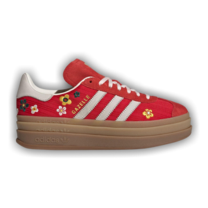 adidas Wmns Gazelle Bold 'Better Scarlet Off White Yellow'
