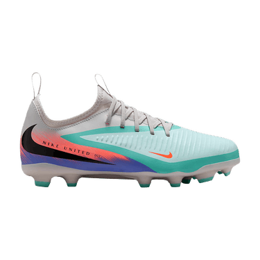 Nike United Jr. Phantom 6 Low Academy GS 'Pistachio Frost/Hyper Orange'