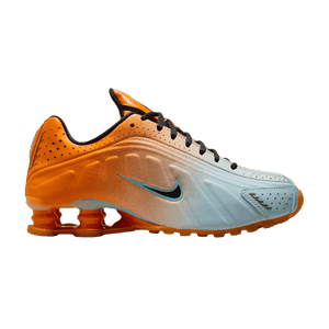 Nike Wmns Shox R4 'Vivid Orange Black Glacier Blue'