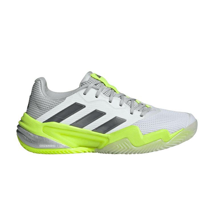 adidas Wmns Barricade 13 CL 'Cloud White Iron Metallic Lucid Lemon' IH2963
