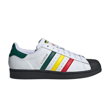 adidas Superstar 'Rasta - White'