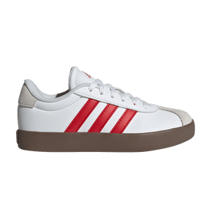 Adidas VL Court 3.0 K 'White Scarlet Gum'