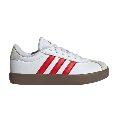 Adidas VL Court 3.0 K 'White Scarlet Gum'