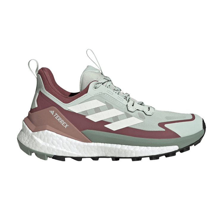 Adidas Wmns Terrex Free Hiker 2.0 Low 'Linen Green Burgundy' IH3745