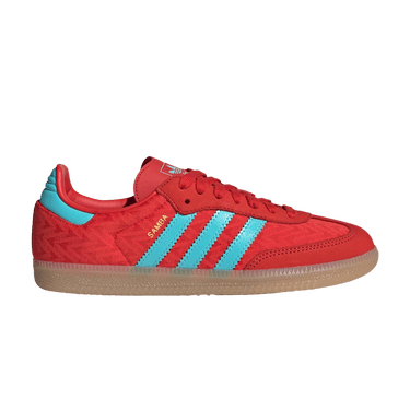 adidas Wmns Samba OG 'Red Pulse Aqua'