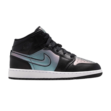 Air Jordan 1 Mid SE GS 'Black Iridescent'
